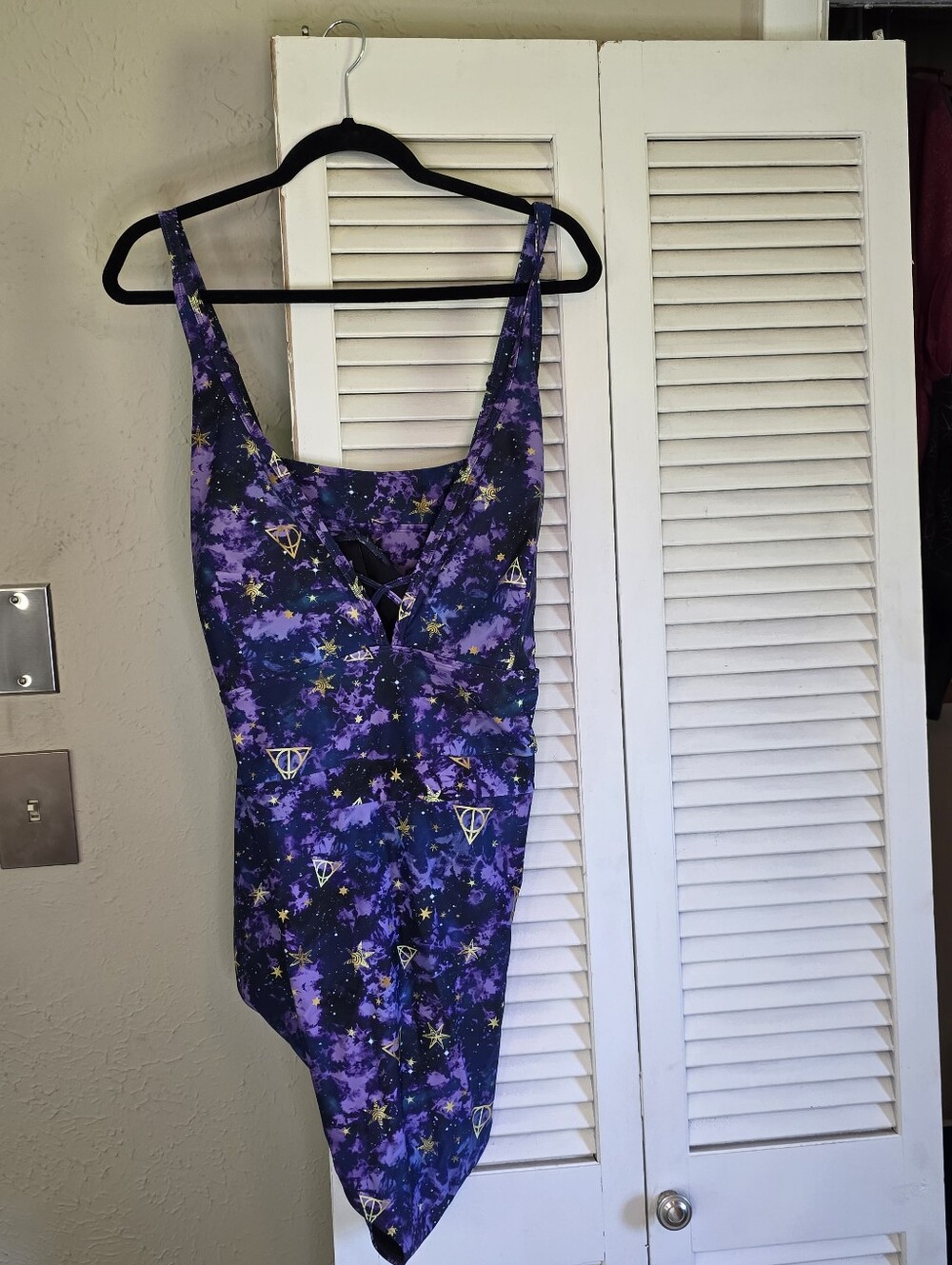 NWT Torrid Harry Potter Galaxy One Piece Swimsuit Size 6 6X 30